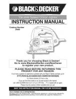 Black & Decker JS660 Instruction Manual предпросмотр