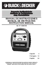 Preview for 1 page of Black & Decker JU300CB Instruction Manual