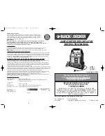 Black & Decker JU500CB Instruction Manual preview