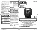 Black & Decker JUMP iT J312B Instruction Manual preview