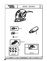 Предварительный просмотр 74 страницы Black & Decker KA160 Original Instructions Manual