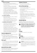 Предварительный просмотр 10 страницы Black & Decker KA191EK Original Instructions Manual