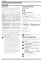 Предварительный просмотр 50 страницы Black & Decker KA191EK Original Instructions Manual