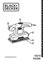 Preview for 1 page of Black & Decker KA310 Manual