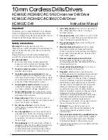 Black & Decker KC1282C Instruction Manual preview