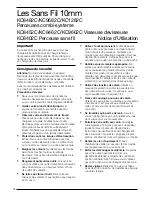 Предварительный просмотр 21 страницы Black & Decker KC1282C Instruction Manual