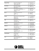 Preview for 57 page of Black & Decker KC1282C Instruction Manual