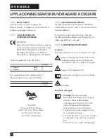 Предварительный просмотр 46 страницы Black & Decker KC9024FB Manual