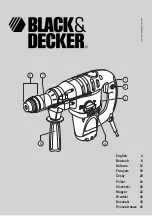 Black & Decker KD1001K Manual preview