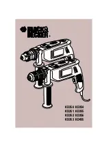 Preview for 1 page of Black & Decker KD350 Manual