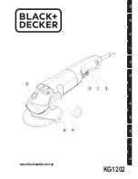 Предварительный просмотр 1 страницы Black & Decker KG1202 Instruction Manual