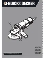 Black & Decker KG701 Manual preview