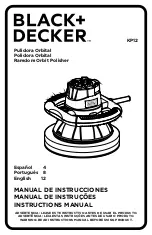 Предварительный просмотр 1 страницы Black & Decker KP12 Instruction Manual