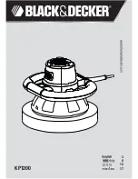 Предварительный просмотр 1 страницы Black & Decker KP1200 User Manual