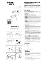 Black & Decker KR400RE User Manual preview