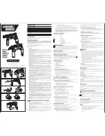 Black & Decker KR45RE User Manual preview