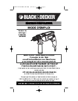 Предварительный просмотр 9 страницы Black & Decker KR520HD Instruction Manual