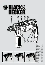 Preview for 1 page of Black & Decker KR550 Manual