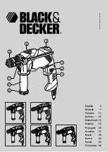 Black & Decker KR60 Manual preview