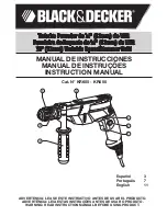 Black & Decker KR605 Instruction Manual preview