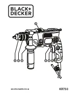 Black & Decker KR750 Original Instructions Manual preview