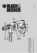 Preview for 1 page of Black & Decker KR999 Manual