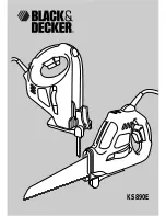 Preview for 1 page of Black & Decker KS629-638SE Instruction Manual