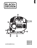 Предварительный просмотр 1 страницы Black & Decker KS801SE Original Instructions Manual