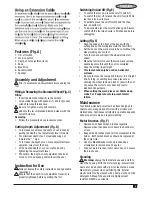 Preview for 5 page of Black & Decker KTM110 User Manual