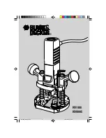 Предварительный просмотр 1 страницы Black & Decker KW800 Manual