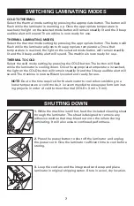 Preview for 7 page of Black & Decker LAM125FH Manual