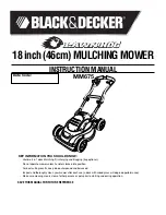 Black & Decker LAWN HOG MM675 Instruction Manual preview