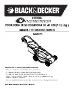 Предварительный просмотр 18 страницы Black & Decker LAWN HOG MM875 Instruction Manual