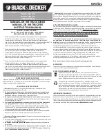 Preview for 1 page of Black & Decker LB12 Instruction Manual