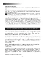 Preview for 7 page of Black & Decker LCM82 Instruction Manual