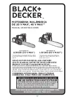 Предварительный просмотр 37 страницы Black & Decker LCS1020 Instruction Manual