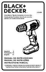 Предварительный просмотр 1 страницы Black & Decker LD008 Instruction Manual