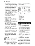 Предварительный просмотр 16 страницы Black & Decker LD108 Instruction Manual