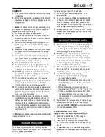 Предварительный просмотр 17 страницы Black & Decker LD108 Instruction Manual