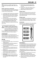 Предварительный просмотр 21 страницы Black & Decker LD12 Instruction Manual