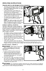 Preview for 8 page of Black & Decker LD120 Instruction Manual