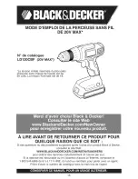 Preview for 13 page of Black & Decker LD120CBF Instruction Manual