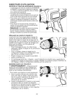 Preview for 22 page of Black & Decker LD120CBF Instruction Manual