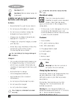 Preview for 6 page of Black & Decker LE3 User Manual