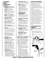 Preview for 2 page of Black & Decker LE400 Instruction Manual