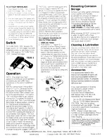 Preview for 4 page of Black & Decker LE400 Instruction Manual