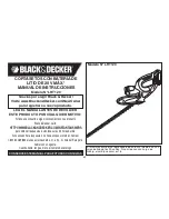 Предварительный просмотр 25 страницы Black & Decker LHT120 Instruction Manual