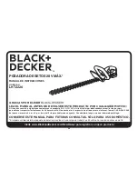 Предварительный просмотр 24 страницы Black & Decker LHT2220 Instruction Manual