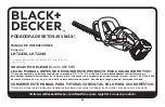 Предварительный просмотр 26 страницы Black & Decker LHT2240 Instruction Manual