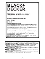 Предварительный просмотр 23 страницы Black & Decker LHT321 Instruction Manual